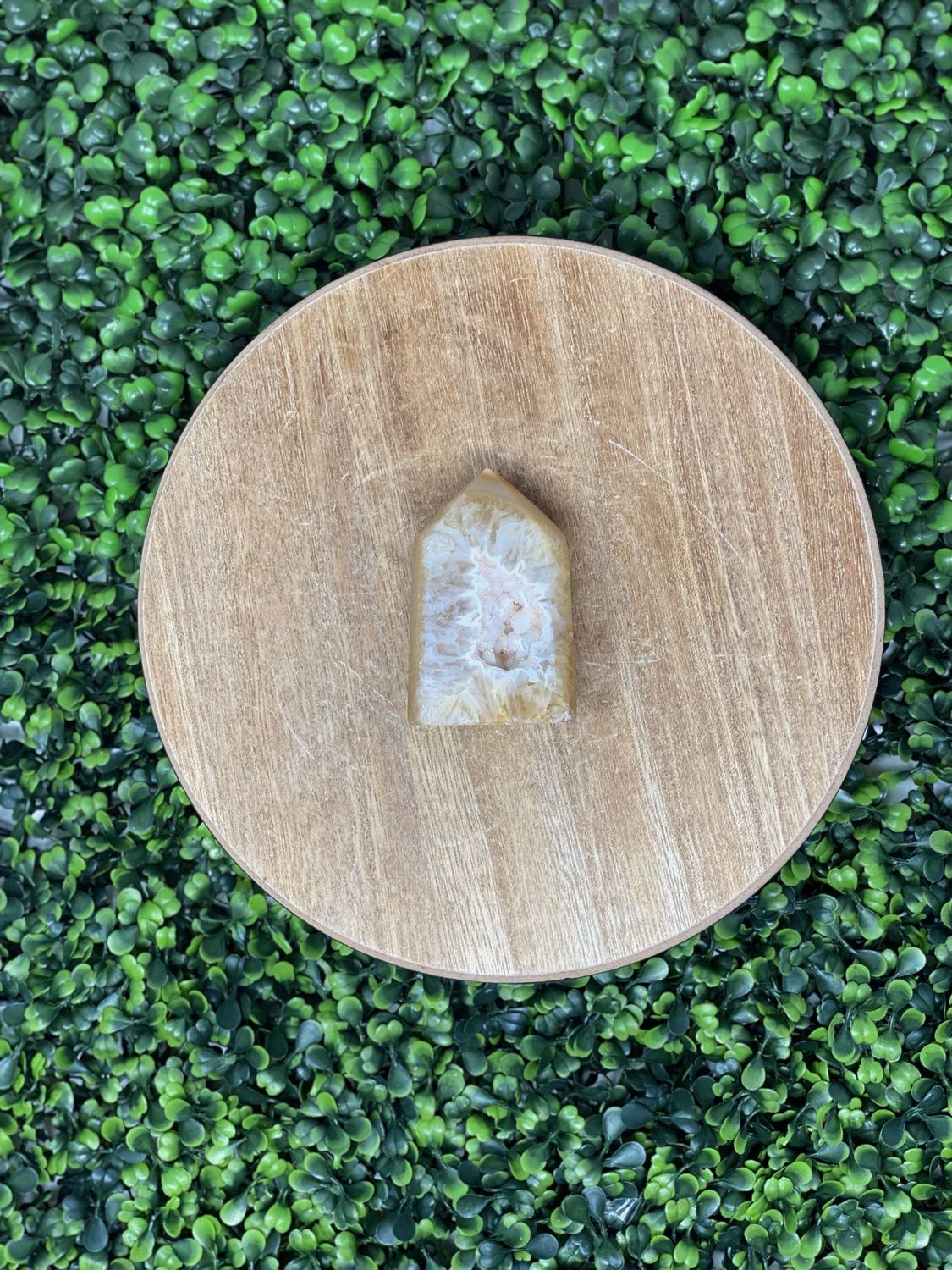 Druzy Agate Tower 3x2.5", Type: 1