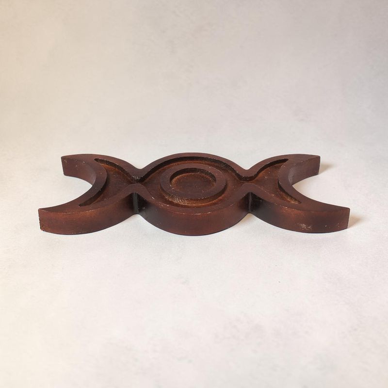 Triple Moon Sphere Stand 8"