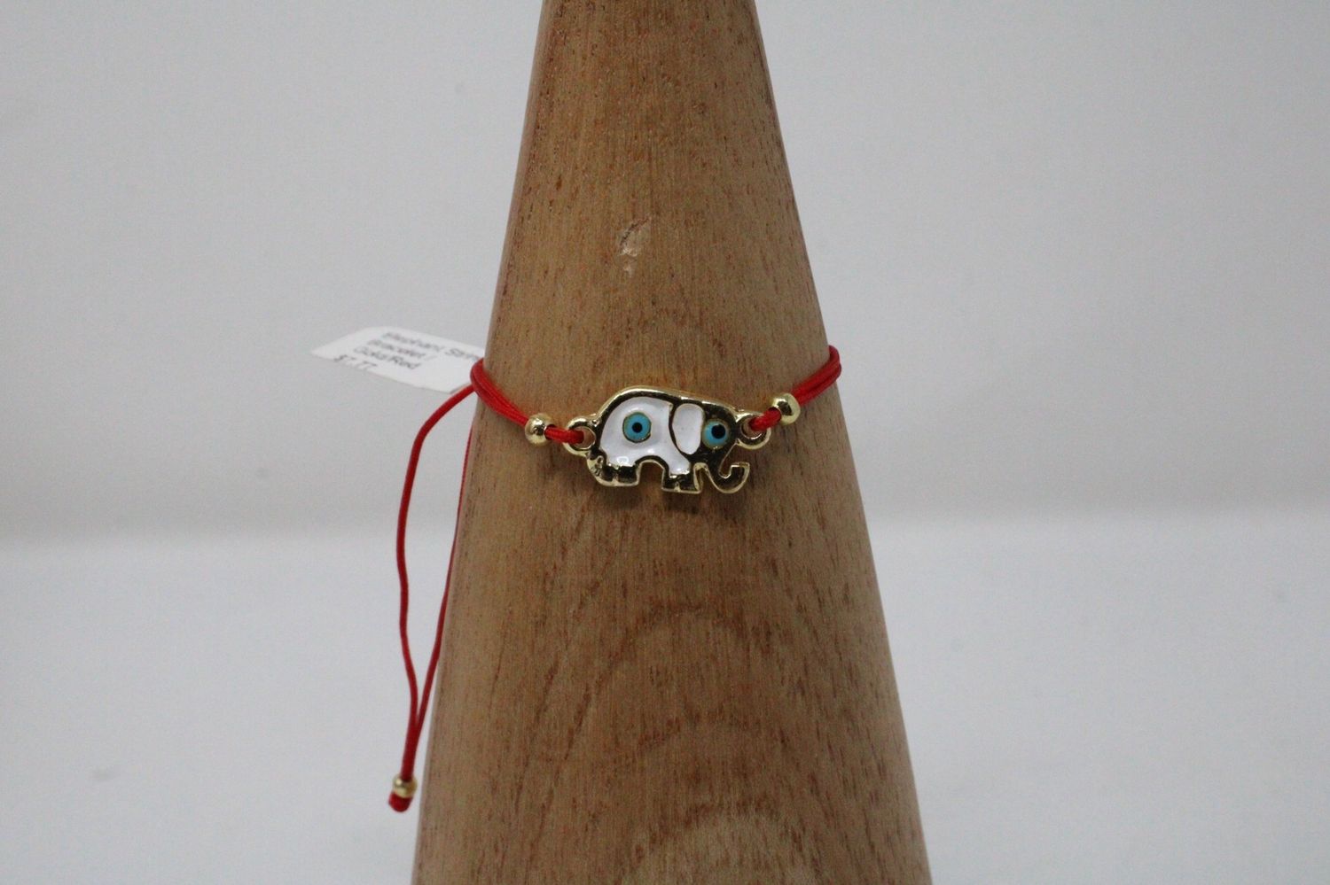 Elephant Evil Eye String Bracelet