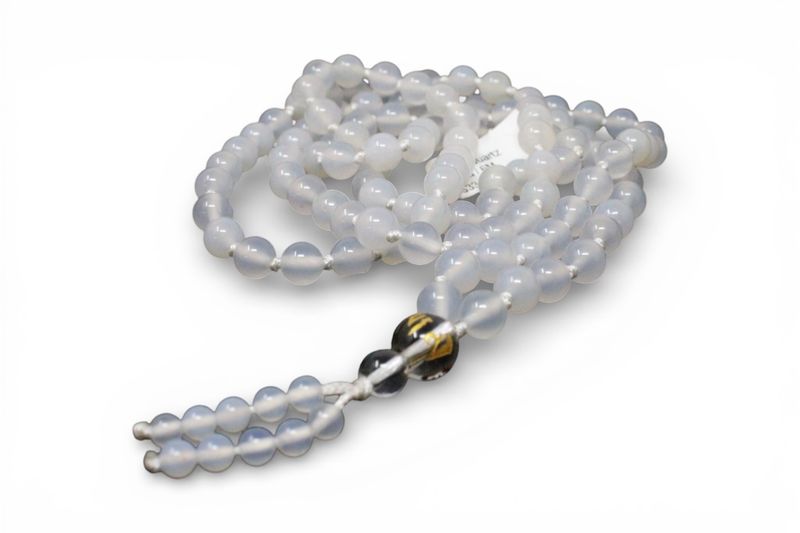 Clear Quartz Mala