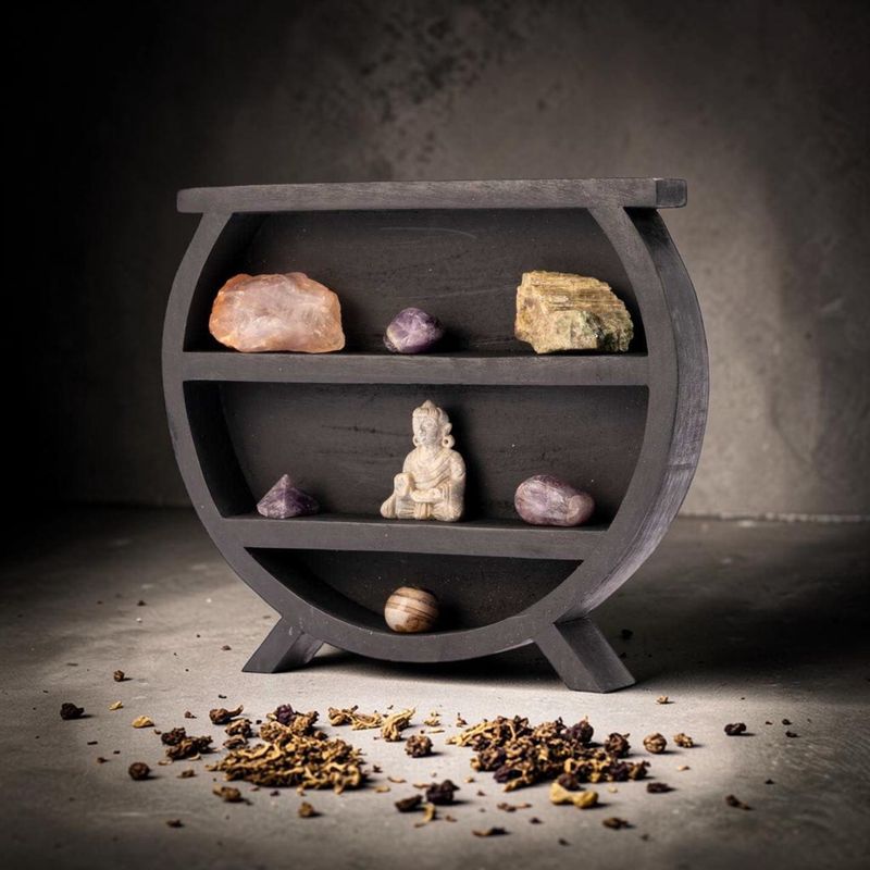 Cauldron Wooden Wall Display