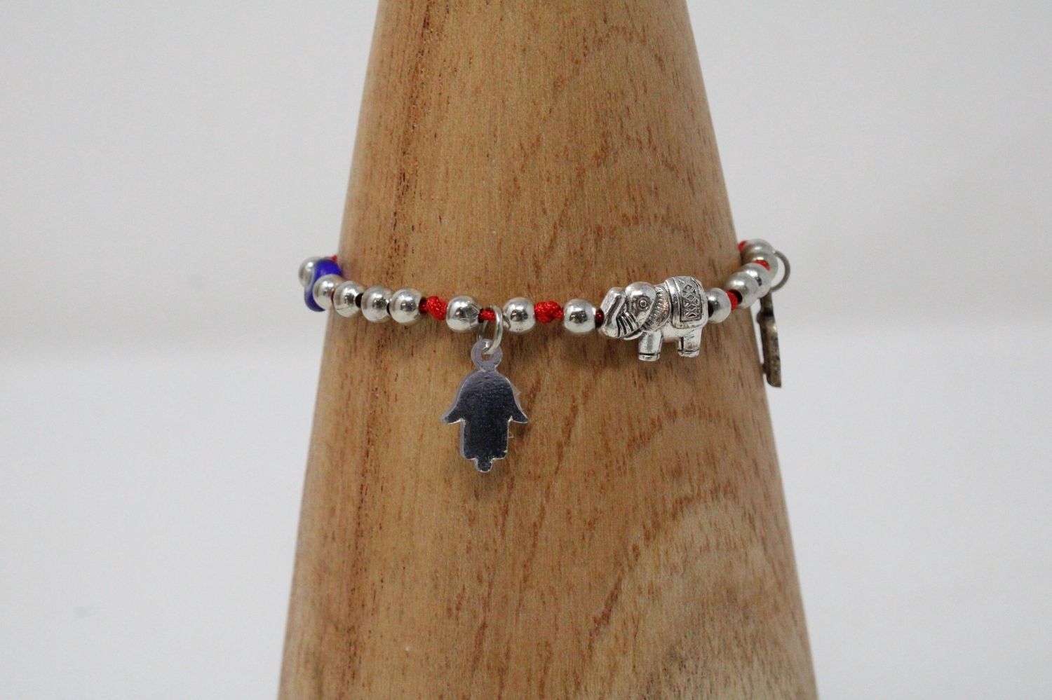 Evil Eye String Charm Bracelet