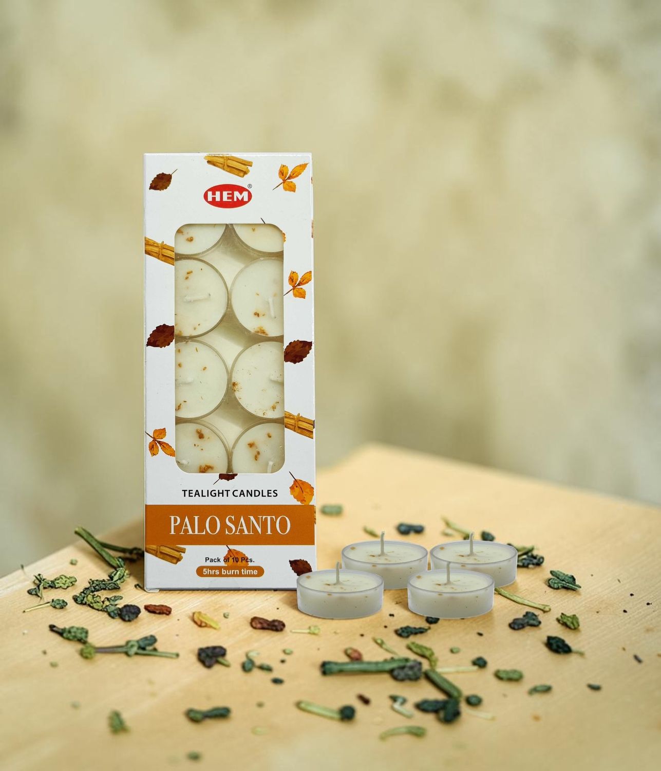 Palo Santo Tea Light Candle