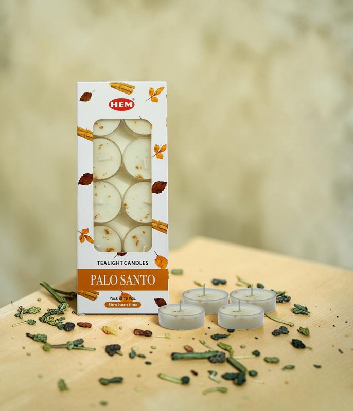 Palo Santo Tea Light Candle