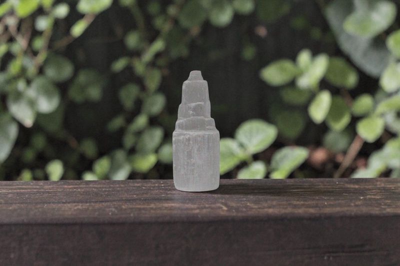 Selenite Tower 4"