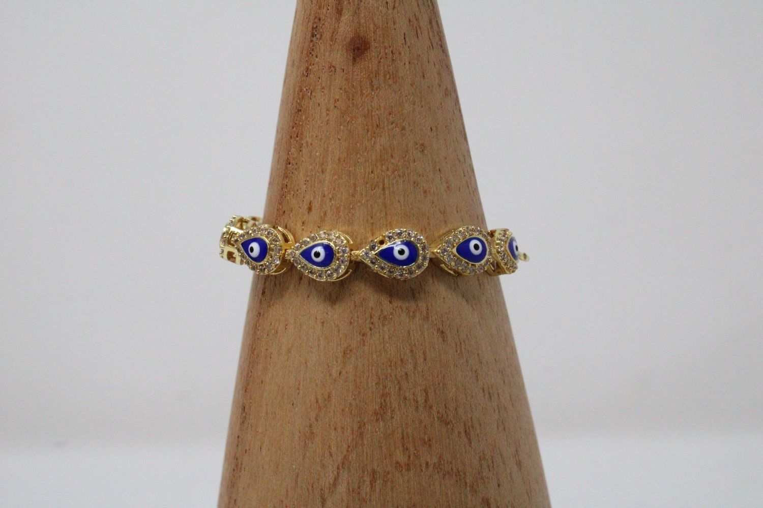 Evil Eye Multi Tear Drop Bracelet