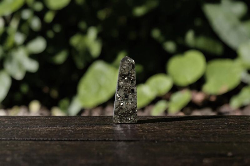 Pyrite Druzy Tower 3"