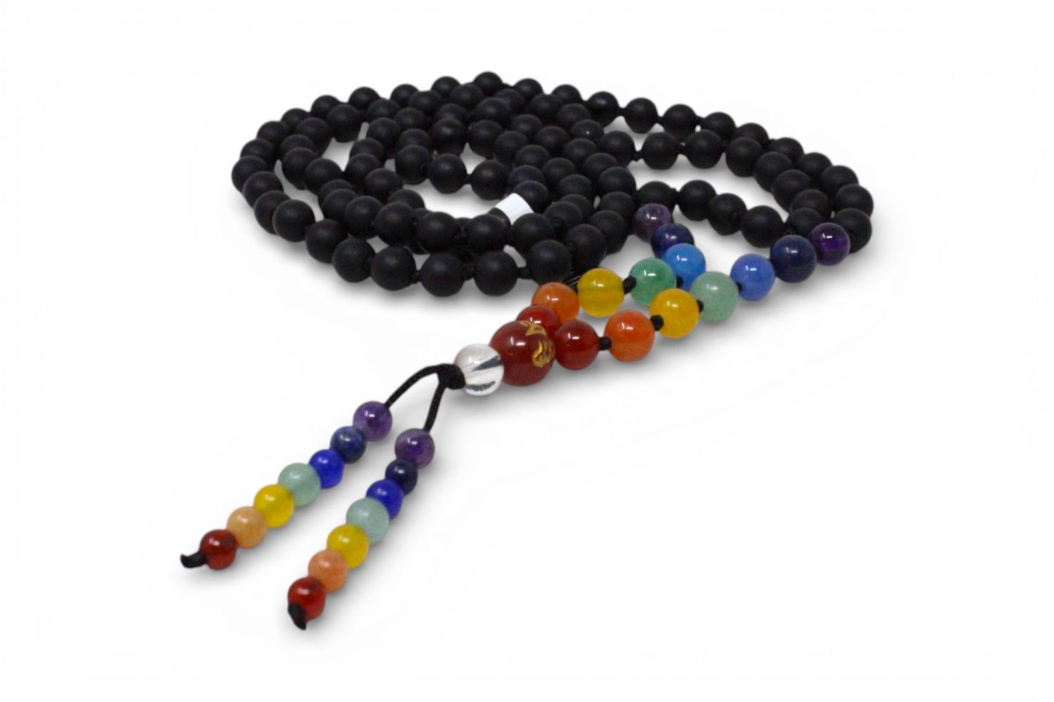 Shungite Chakra Mala