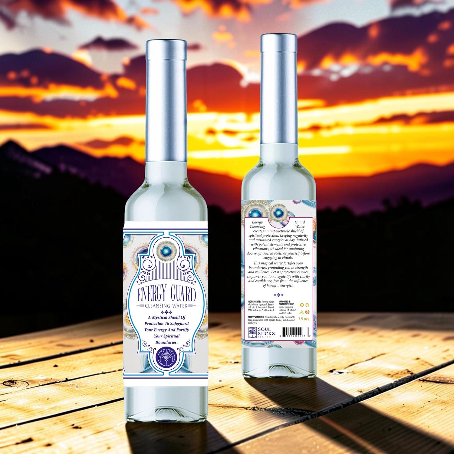 Energy Guard Cleansing Water