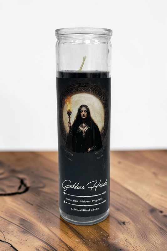 Goddess Hecate Ritual Candle
