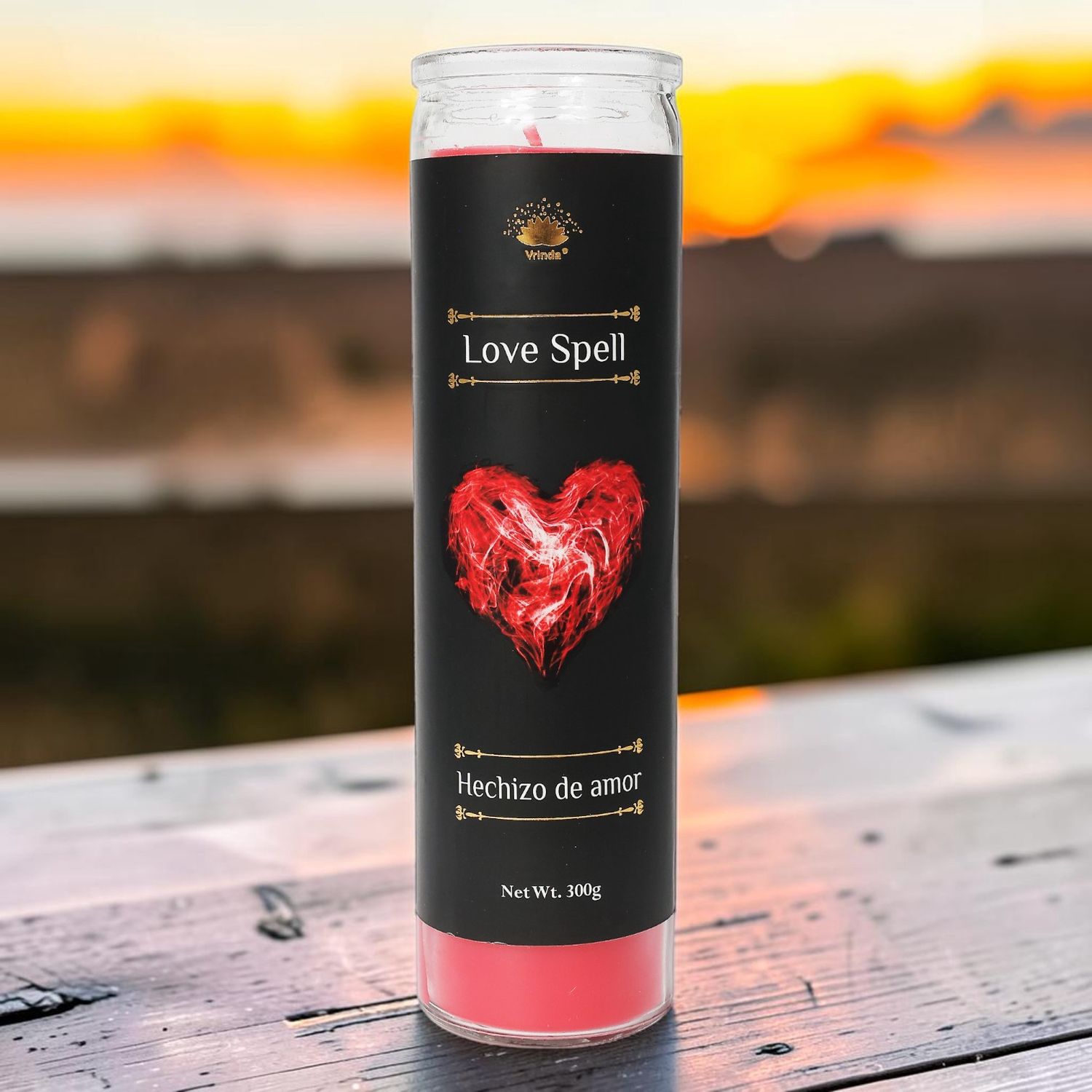 Love Spell Ritual Candle