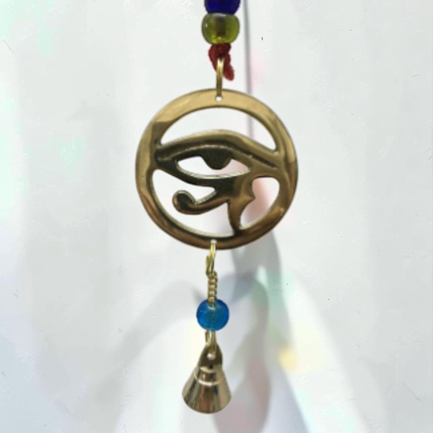 Brass Wind Chime String Horus Eye