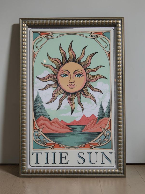 The Sun Frame 18x11"