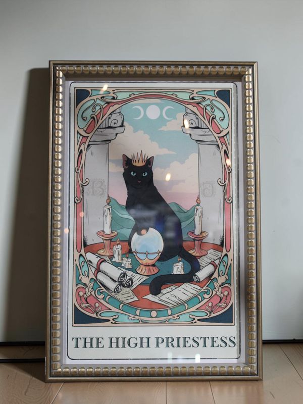 The High Priestess Frame 18x11"