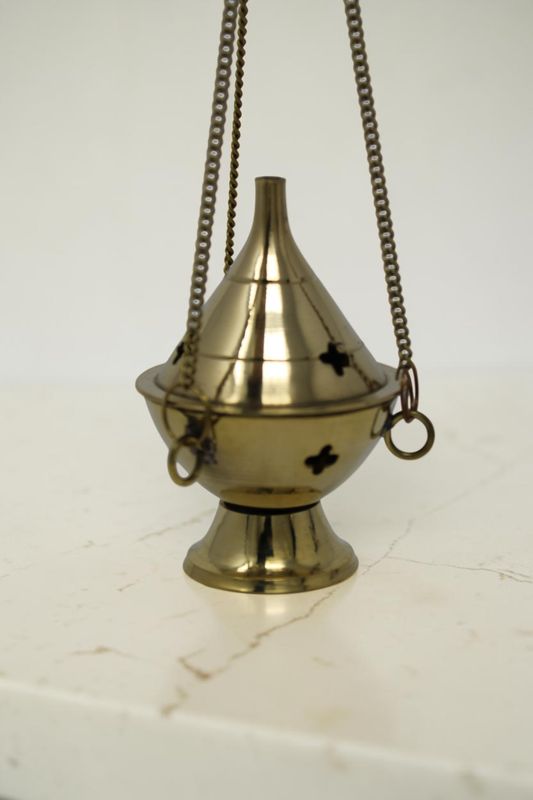 Hanging Brass Burner 3-4"