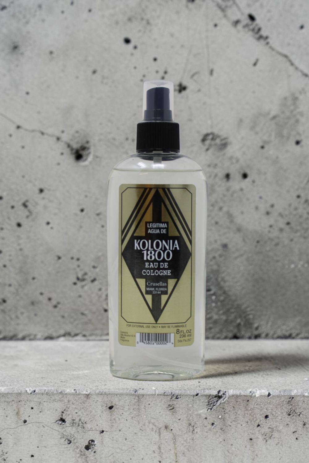 1800 Kolonia Black+Gold Spray 8oz