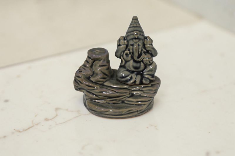 Ceramic Ganesh Backflow Burner