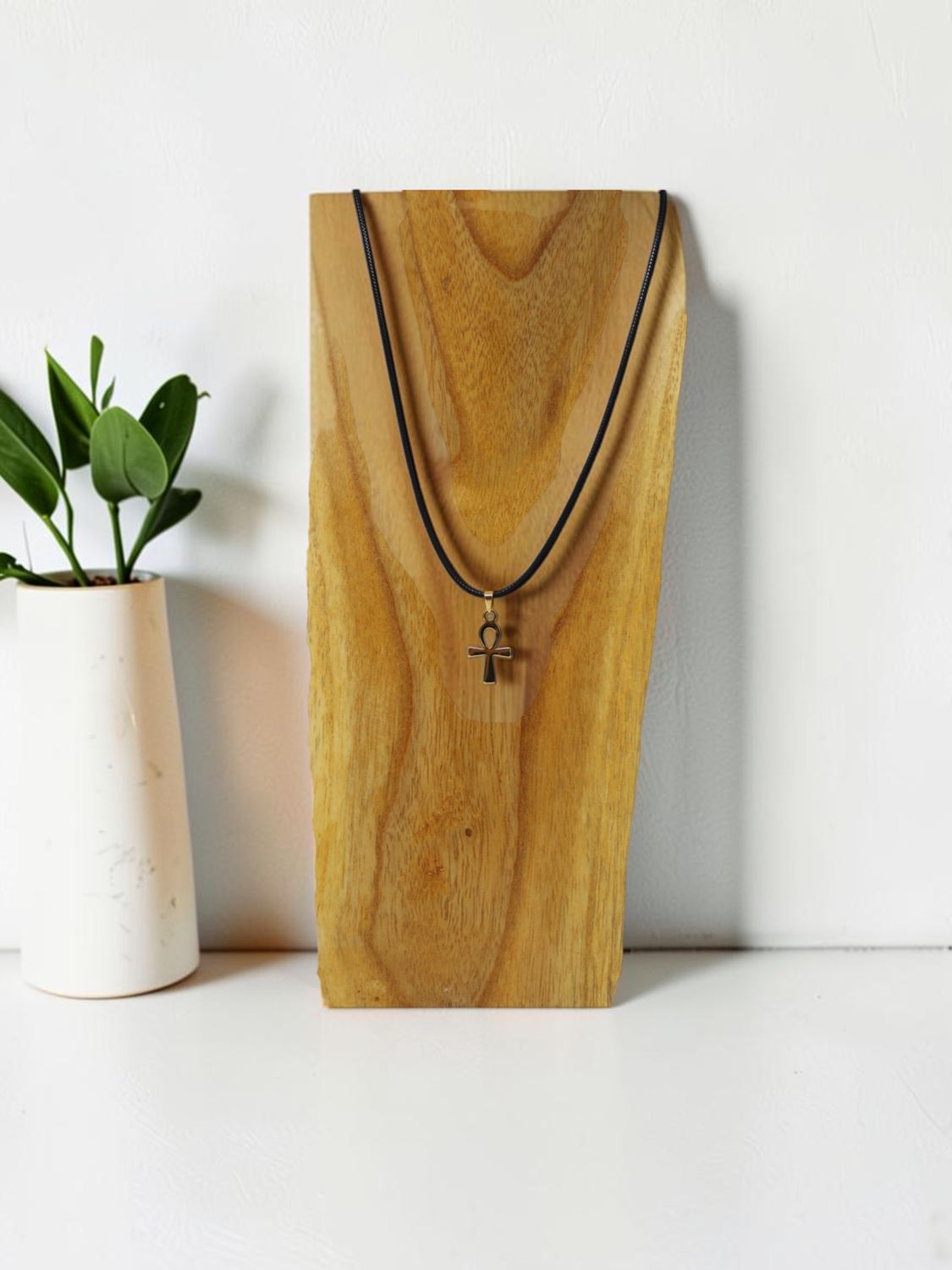 Gold Ankh Pendant Small