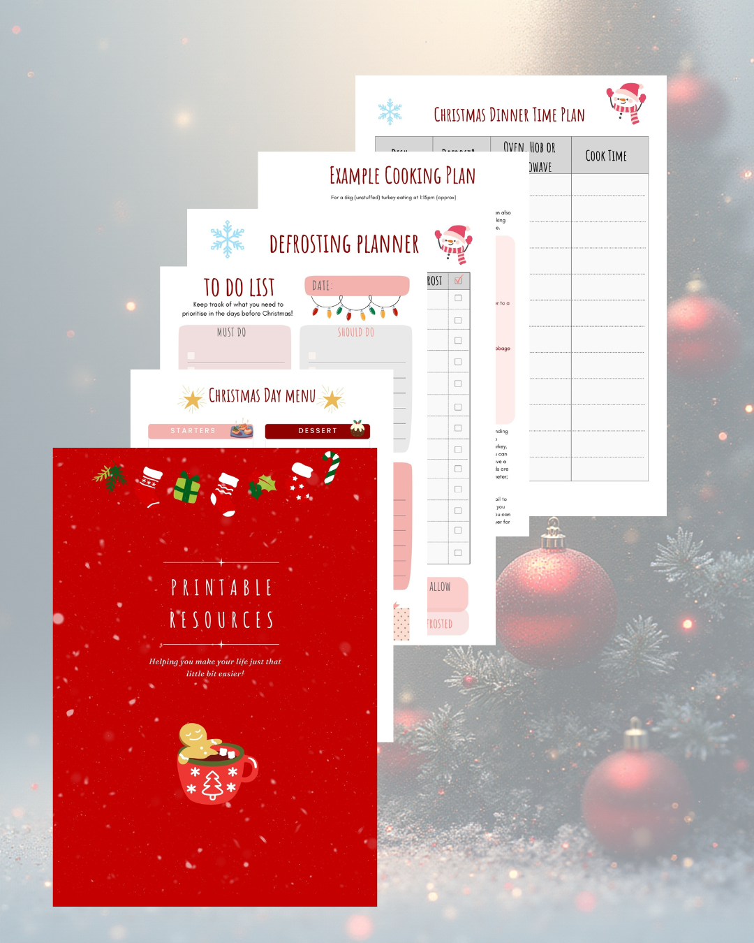 Hosting Christmas Made Easy... Digital Download