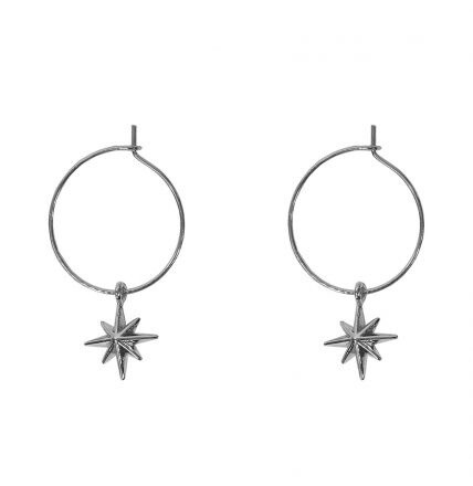 Ilaria Star Hoop Earring