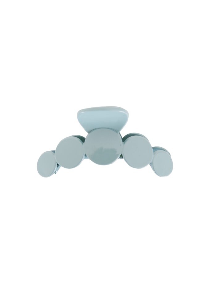 Bubble Glossy Hair Claw, Colour: Pastel Green