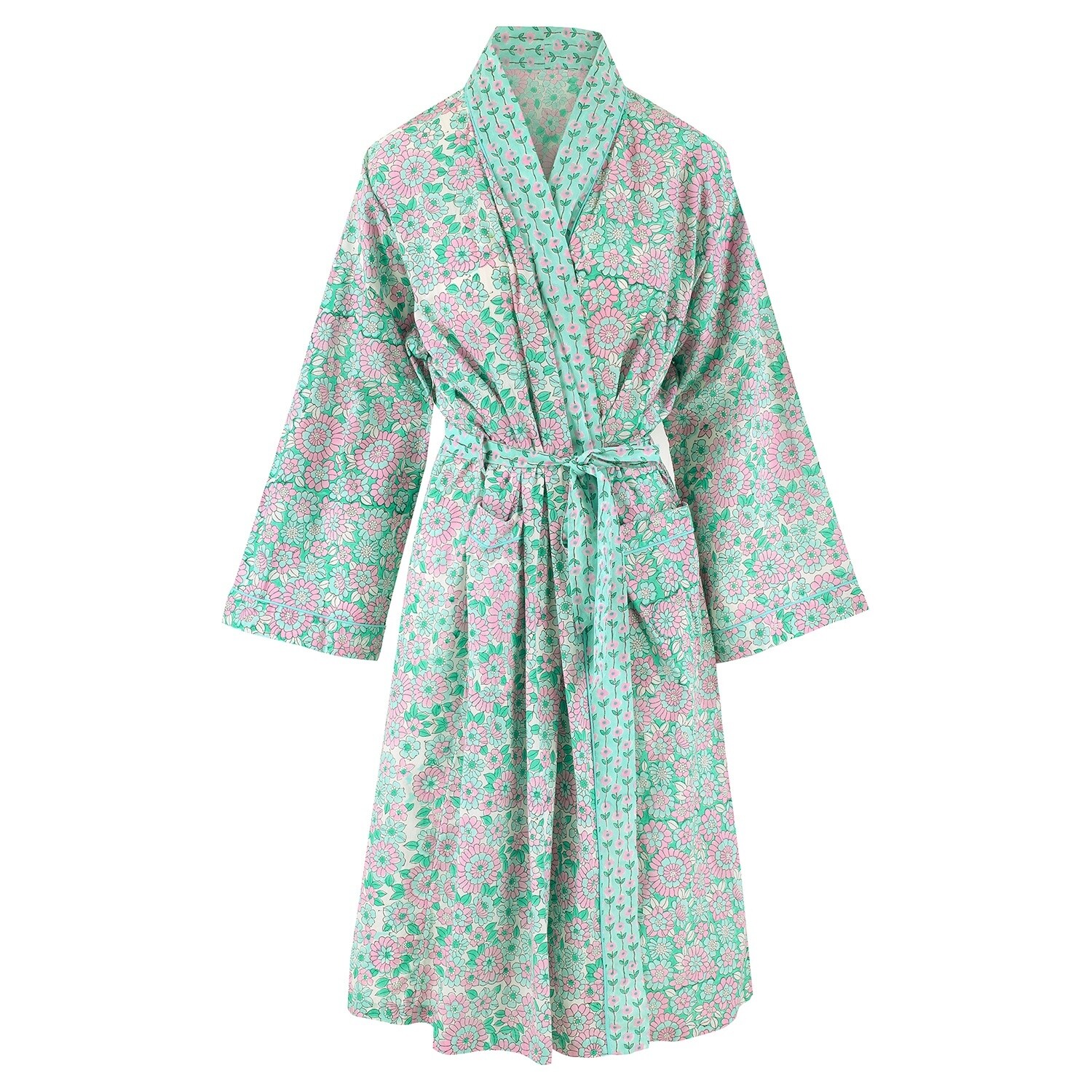 70's Floral Robe