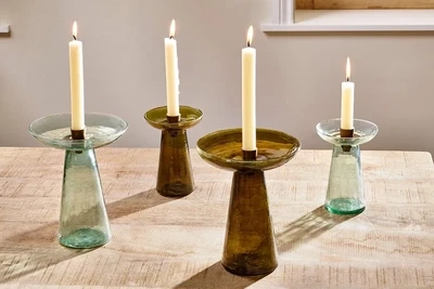 Avyn Glass Candle Holder