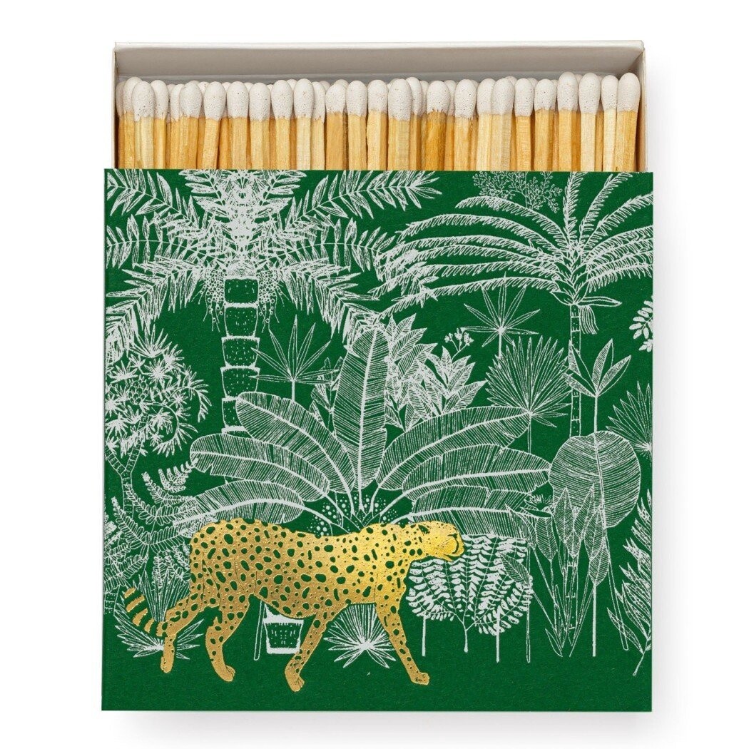 Cheetah In Jungle Match Box