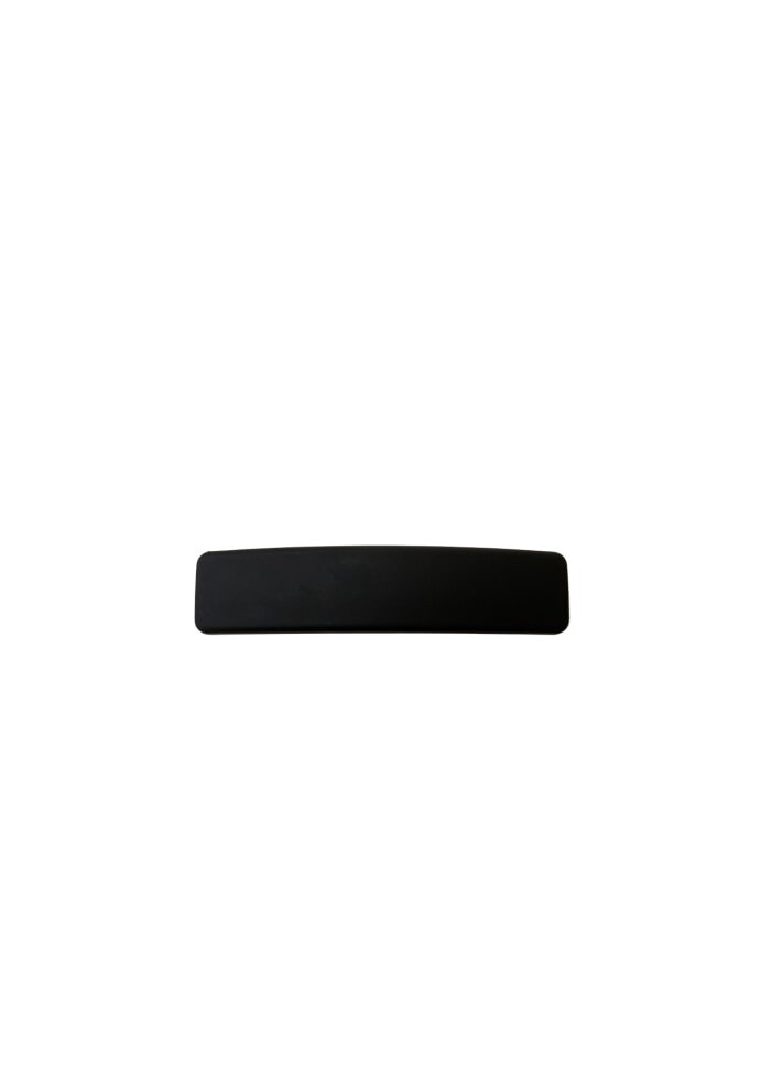 Anthea Matt Barette Hair Clip, Colour: Black