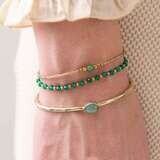 Aventurine Iris Card Bracelet