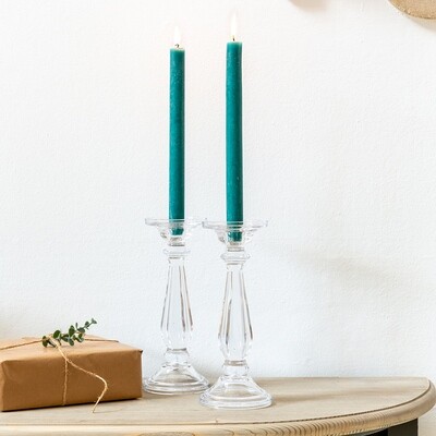 Tilbury Glass Candlestick