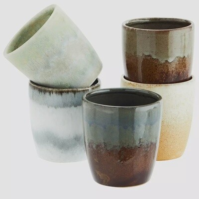 Multicoloured Stoneware Cup