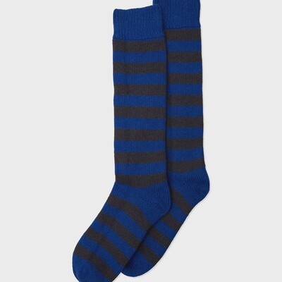 Long Stripe Cashmere Socks