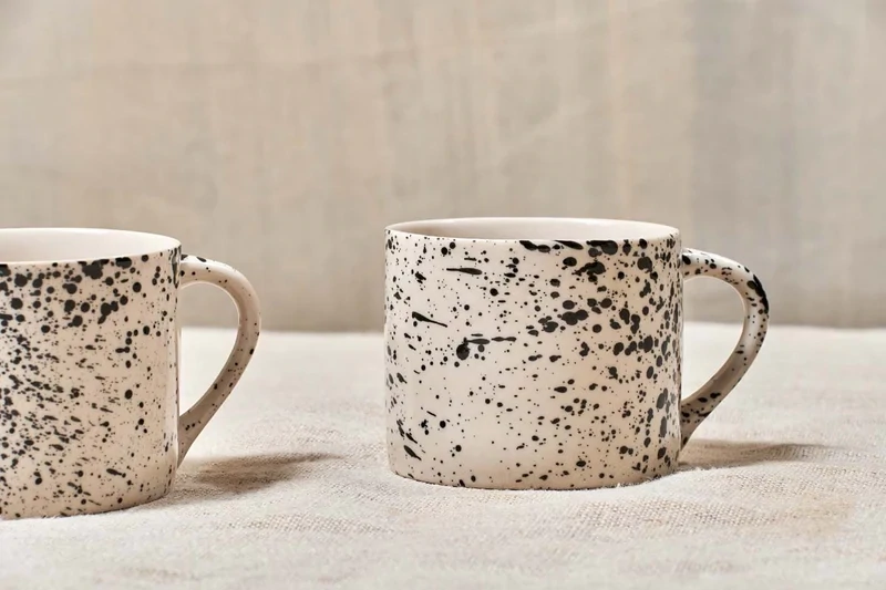 Ama Short Splatter Mug