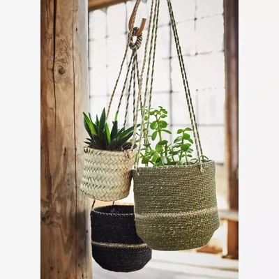 Hanging Seagrass Basket