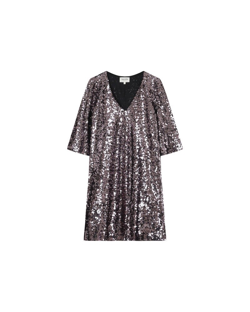 Lune Dress, Colour: Chocolate, Size: Small