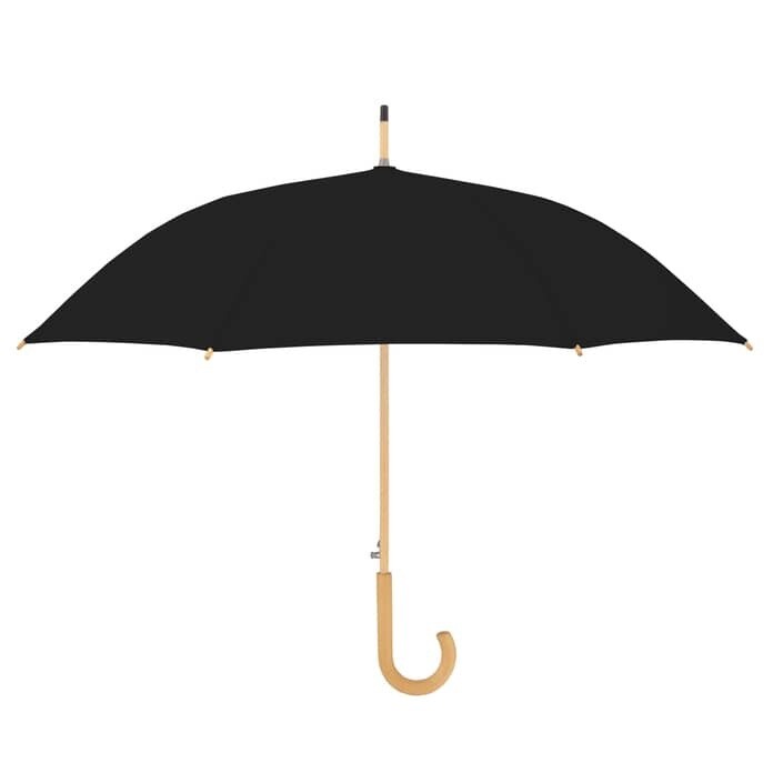 Doppler Nature Simply Black Umbrella