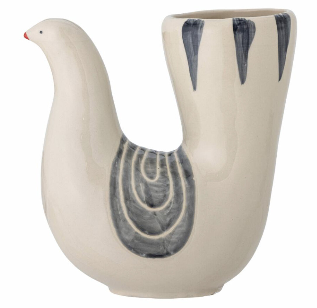 Trudy Vase, Colour: White