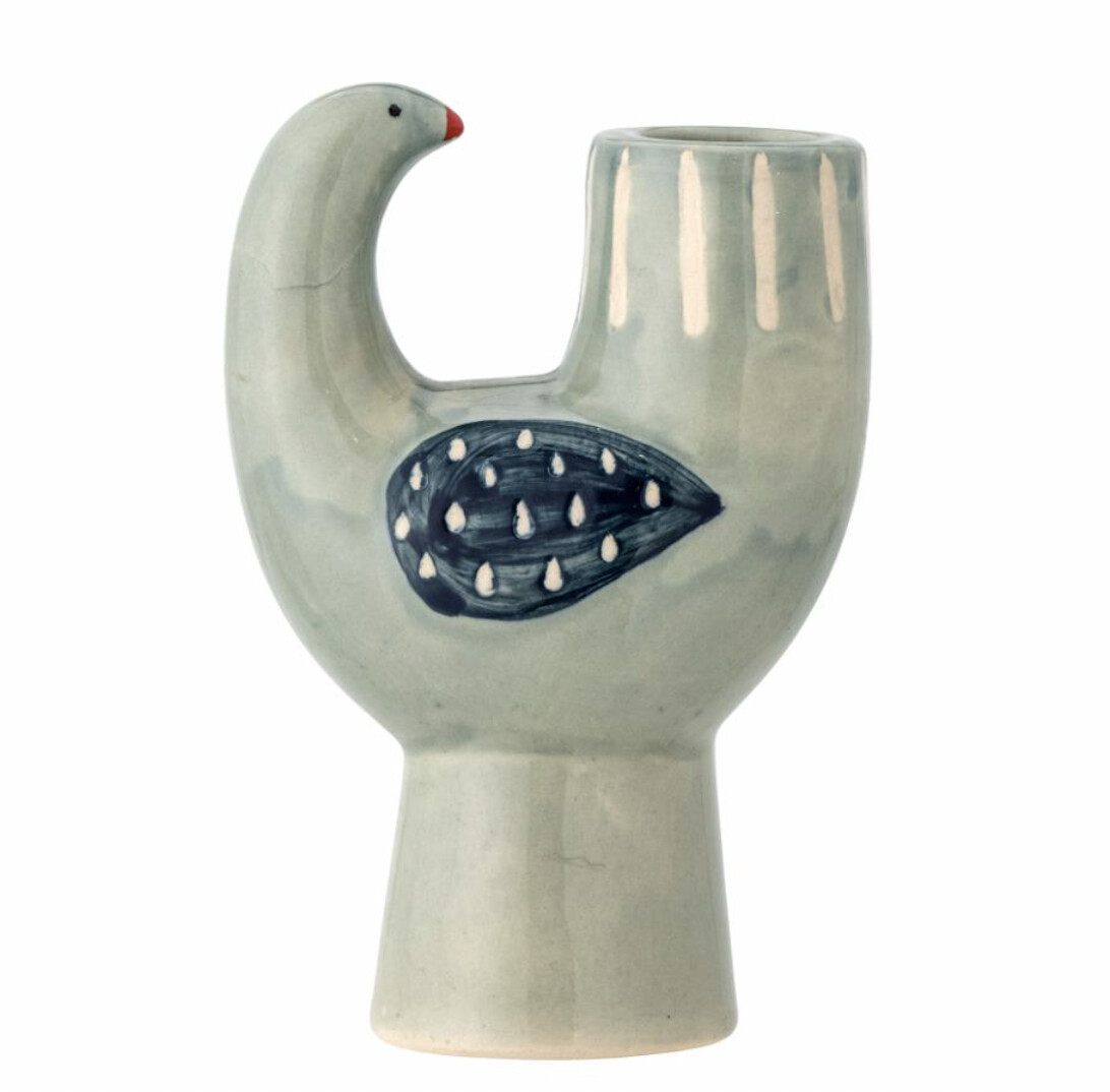 Trudy Candle Holder, Colour: Blue