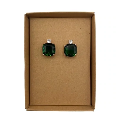Emerald Sparkle Earrings