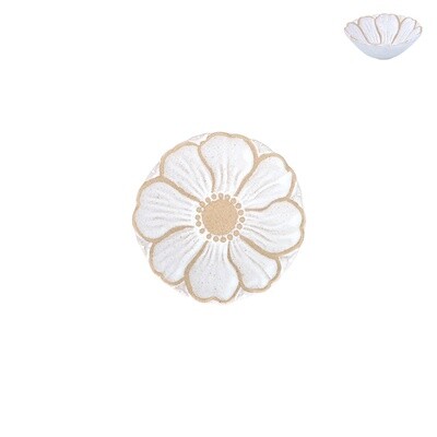Mini White Flower Bowl