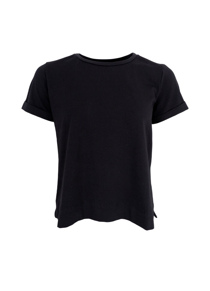 May Short Sleeve T-shirt, Colour: Black, Size: S/M