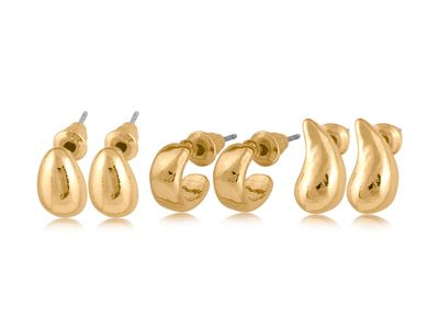 Altea Earrings, Colour: Gold, Size: Assorted