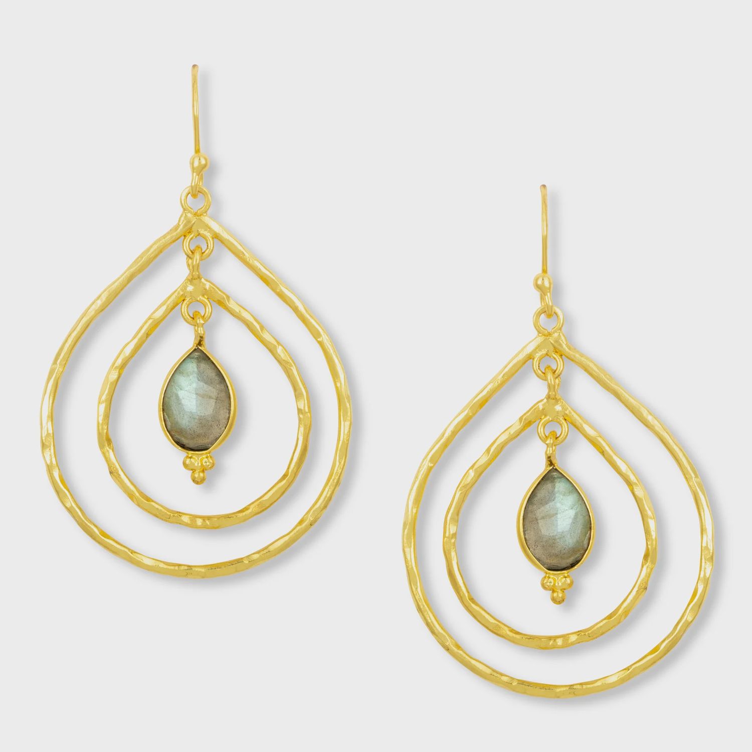 Saskia Labradorite Earrings