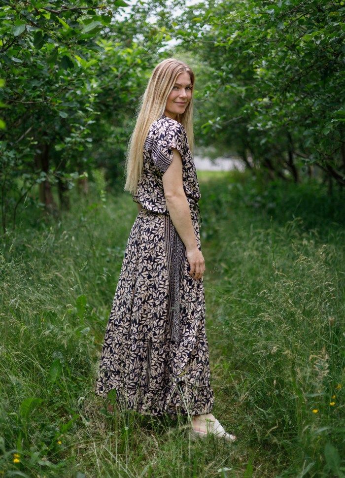 Luna Maxi Frill Skirt