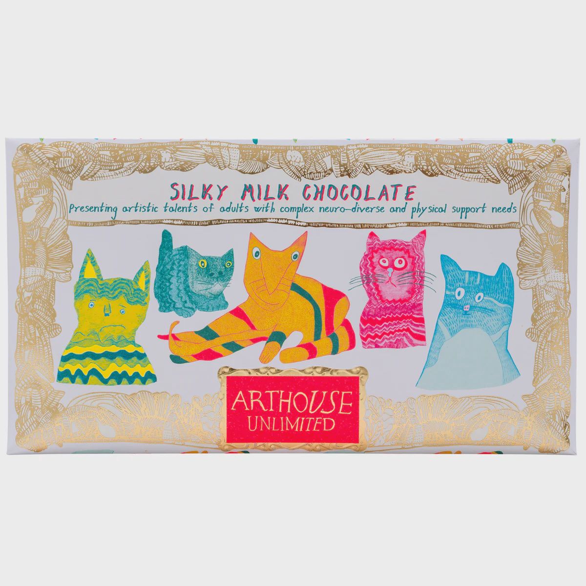 Miaow Chocolate Bar, Option one: Silky Milk Chocolate