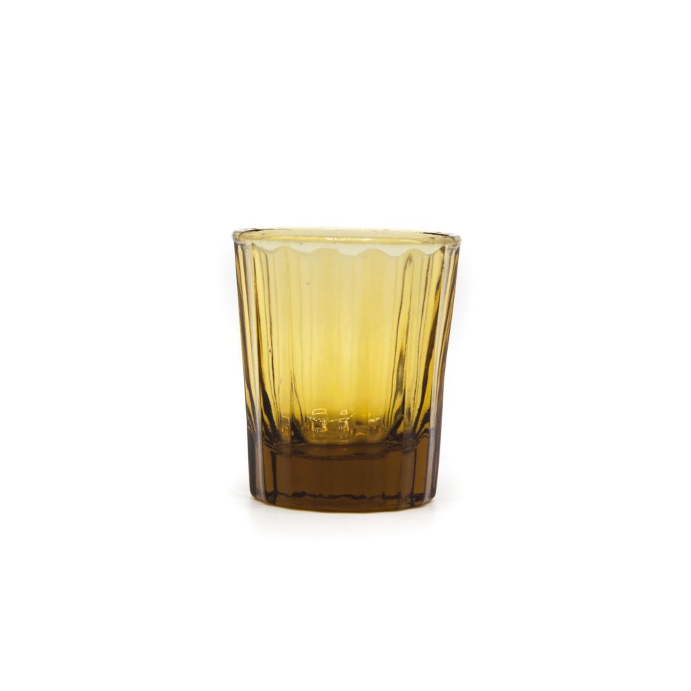 Reed Espresso Glass, Colour: Amber