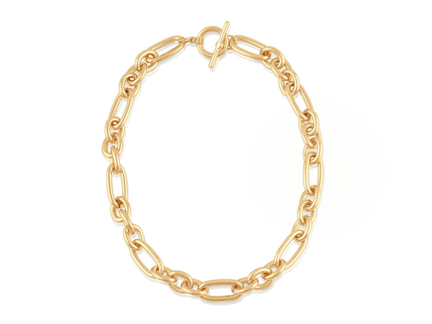 Maude Oval Link Necklace
