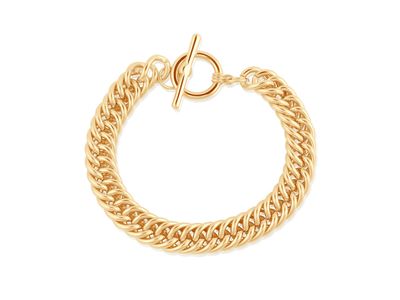 Molly Curb T-Bar Statement Bracelet