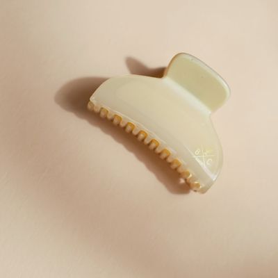 Ivory Opaline Small Hair Clip